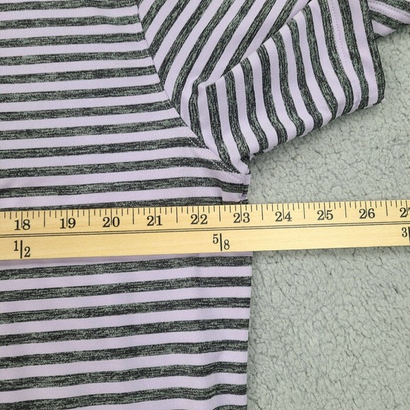 Nike Polo Shirt Men's Large Purple Black Tour Performance Golfer Golf Dri-Fit - Picture 10 of 12